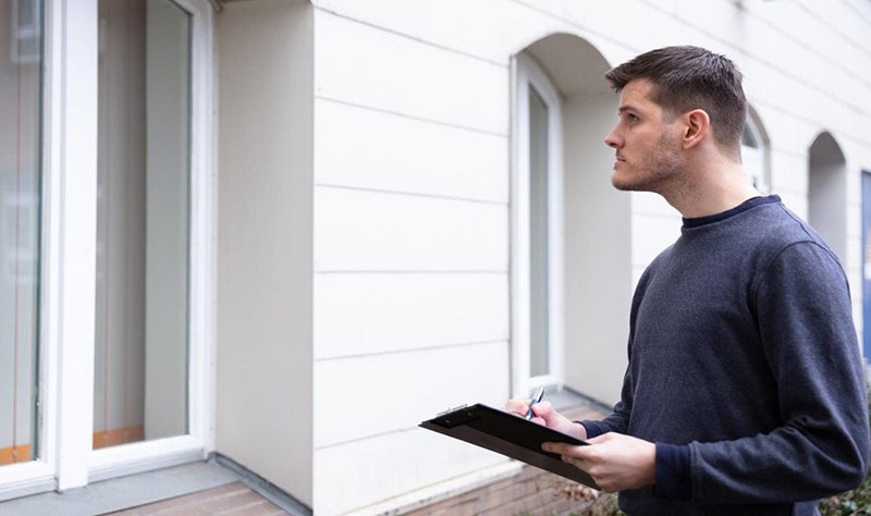 a landlord inspection a property during an end of lease
