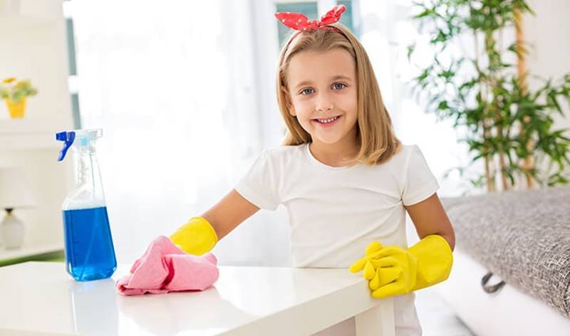 Kids Cleaning